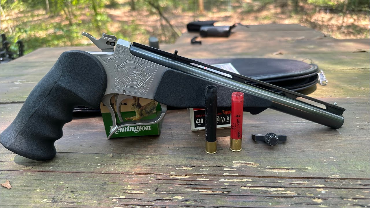 Snake defense option: Thompson Center Arms Contender 45-.410 barrel