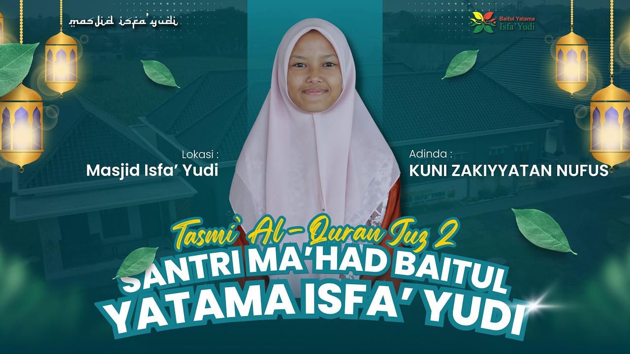 🔴[LIVE ] Tasmi' Al - Quran Santri Ma'had Baitul Yatama Isfa' Yudi #pengikut #tasmi'