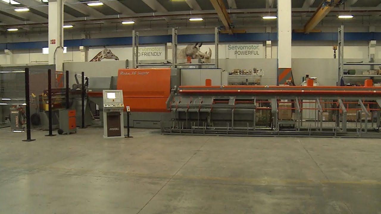 RETA 16 SUPER - Fast Automatic Wire Straightening Machine - Schnell Spa