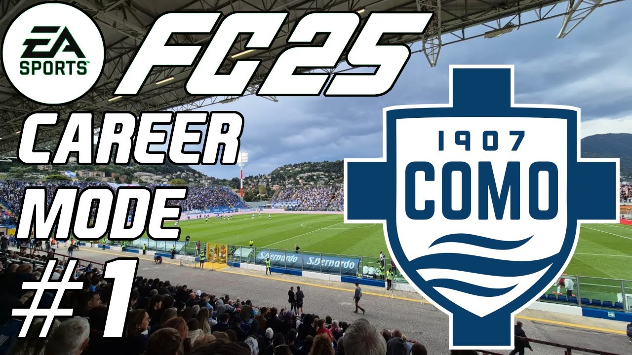 EA FC25 Como 1907 Career Mode #1 