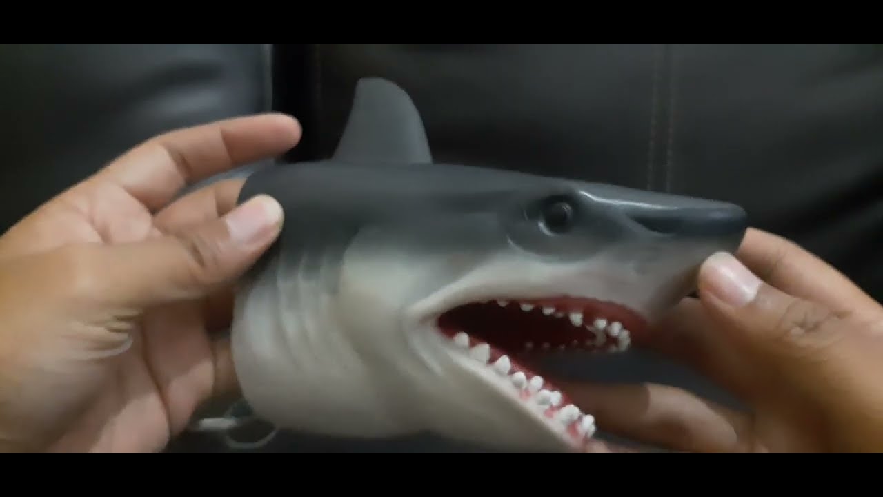 Review Shark Hand Puppet Head || New Canna 7 Inch