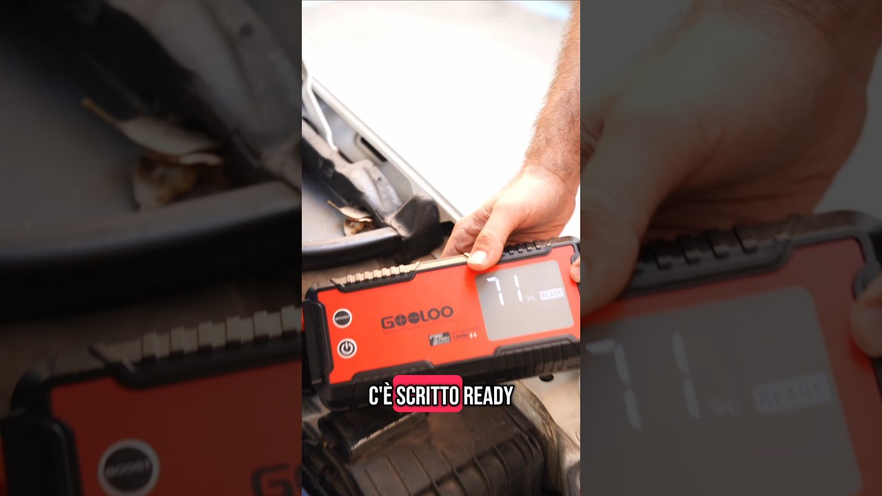 Come accendere l'auto con il booster? Come usare l'avviatore Gooloo GT4000S