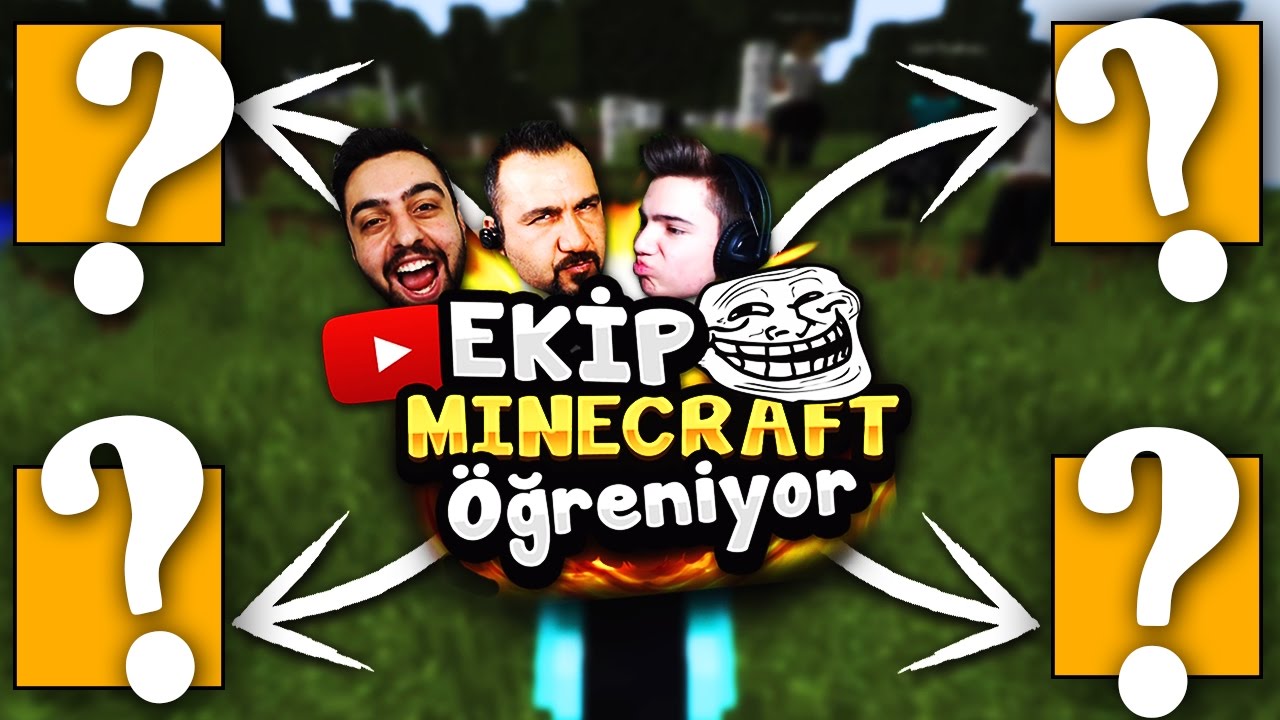 4 FACECAM ! - EKİP Minecraft ÖĞRENİYOR #6
