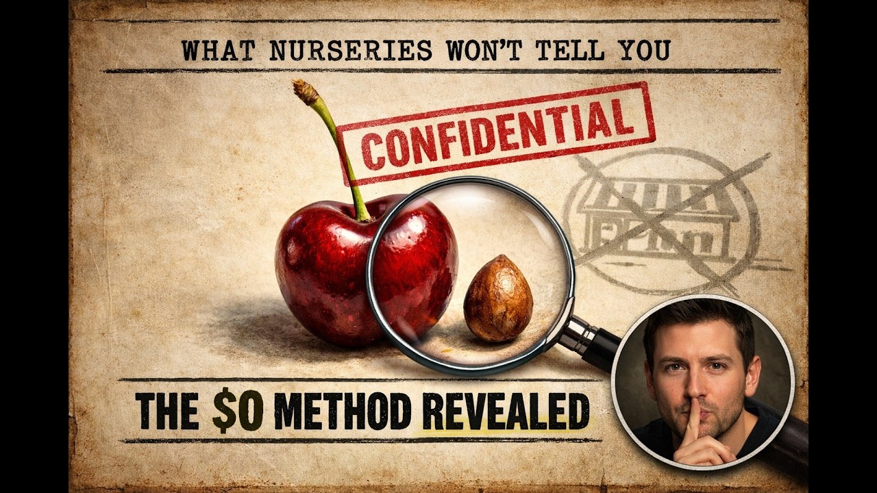 The Cherry Pit Secret Nurseries Don't Want You to Know!🍒🌳