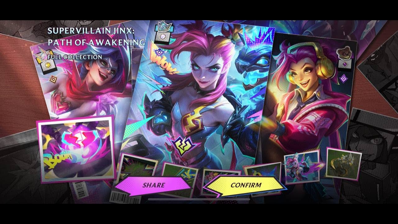 Jinx Ultimate Skin And Full Collection Opening Wild Rift