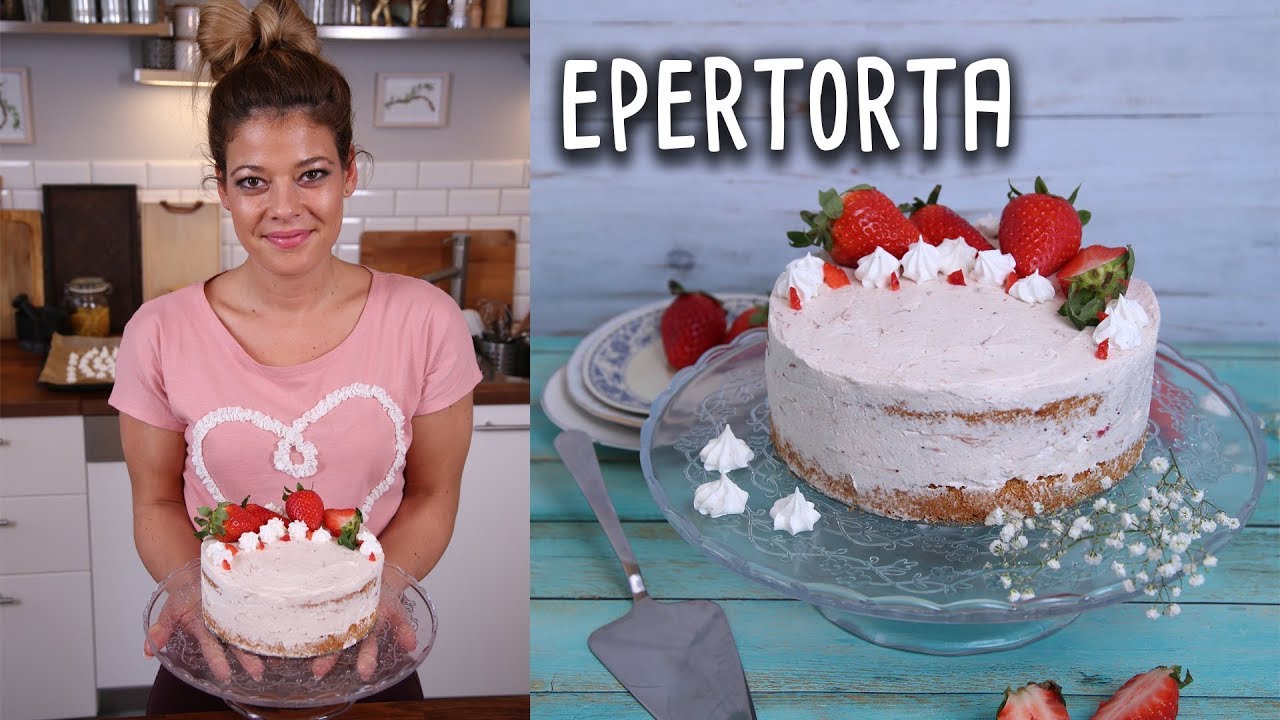 Ide süss! Szandra: Habkönnyű epertorta | Mindmegette.hu
