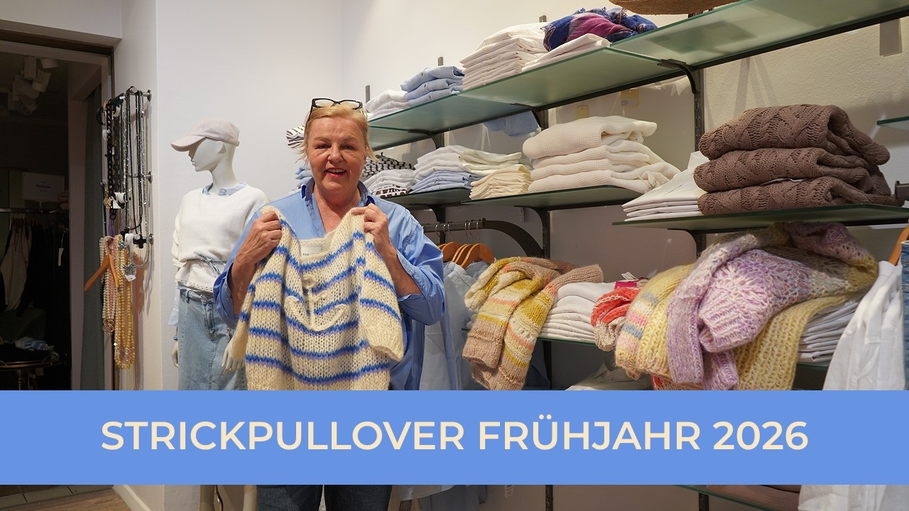 Strickpullover Fr&uuml;hjahr 2026 | Trends, Styles & meine Top-Picks