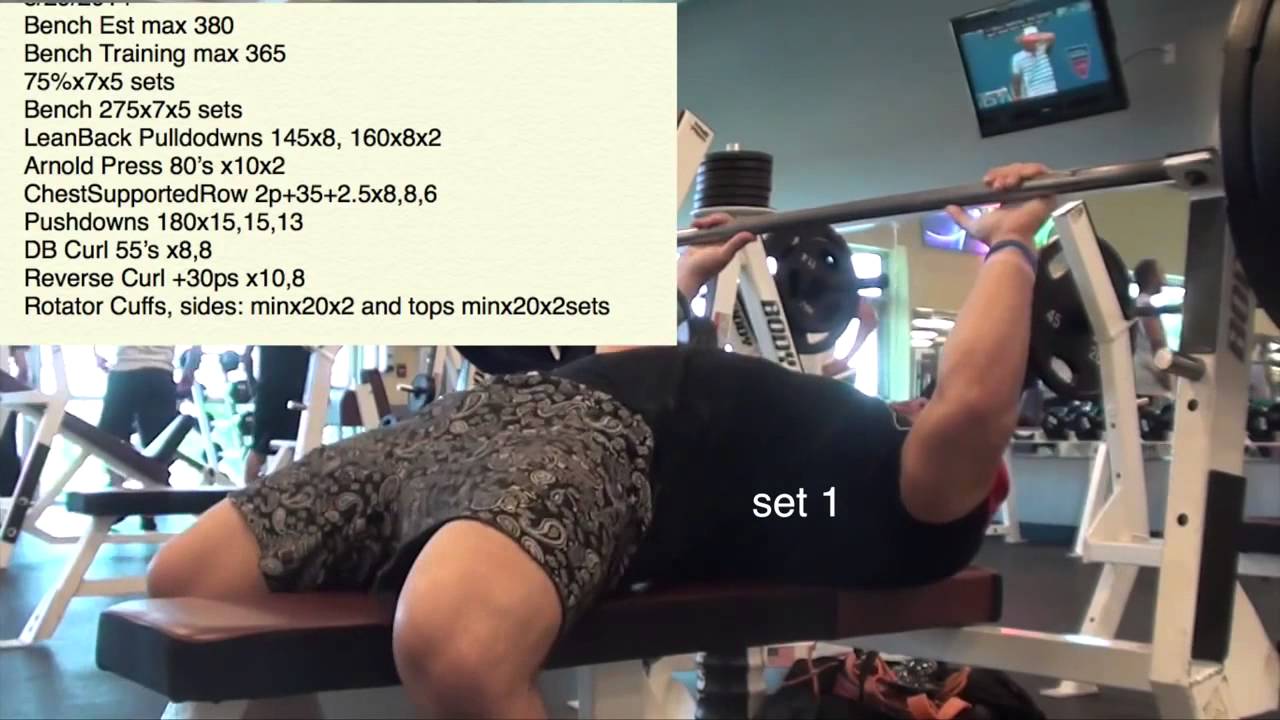 Жимовая тренировка Мэтта Огуса.Bench workout-Matt Ogus.(Rus/Русская Озвучка)