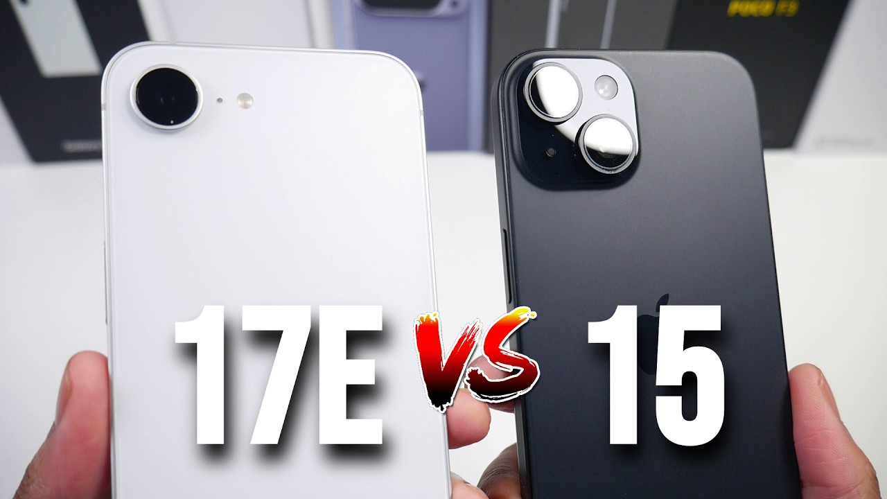 iPhone 17e против iPhone 15 – стоит ли обновляться? (Тест камеры, скорость, динамики и дизайн)