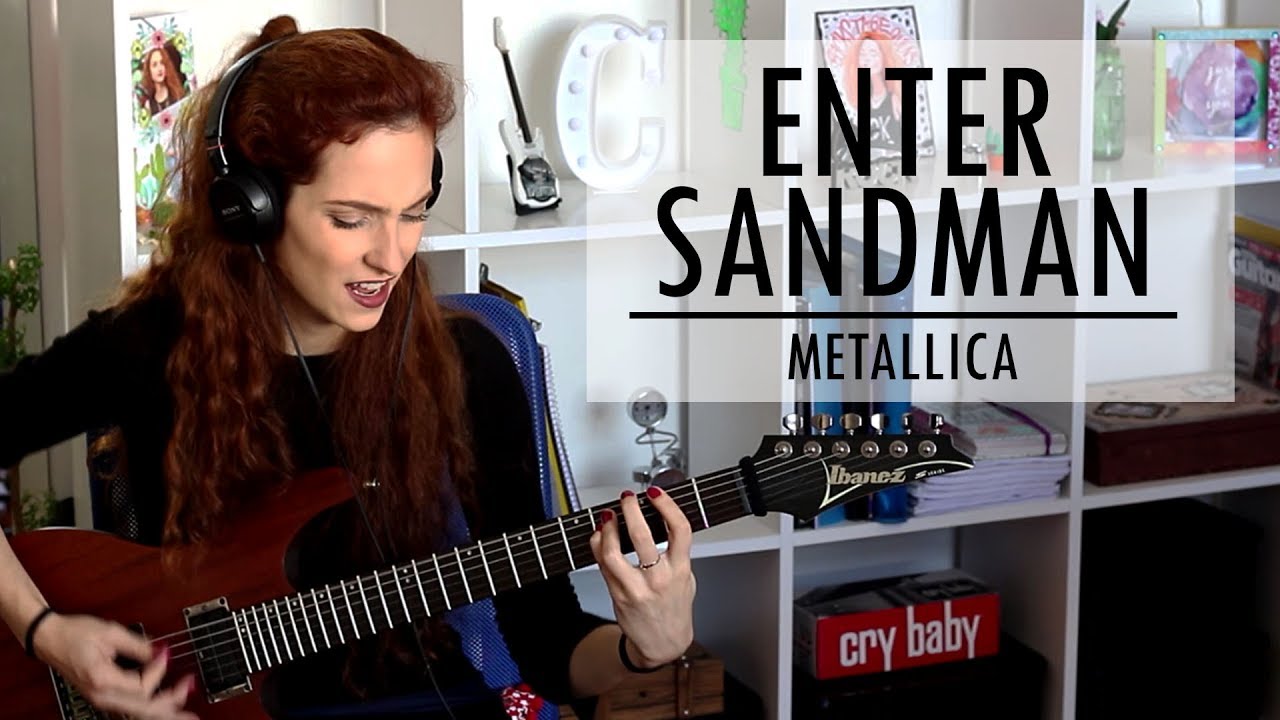 Enter Sandman - Metallica (Guitar Cover + SOLO)