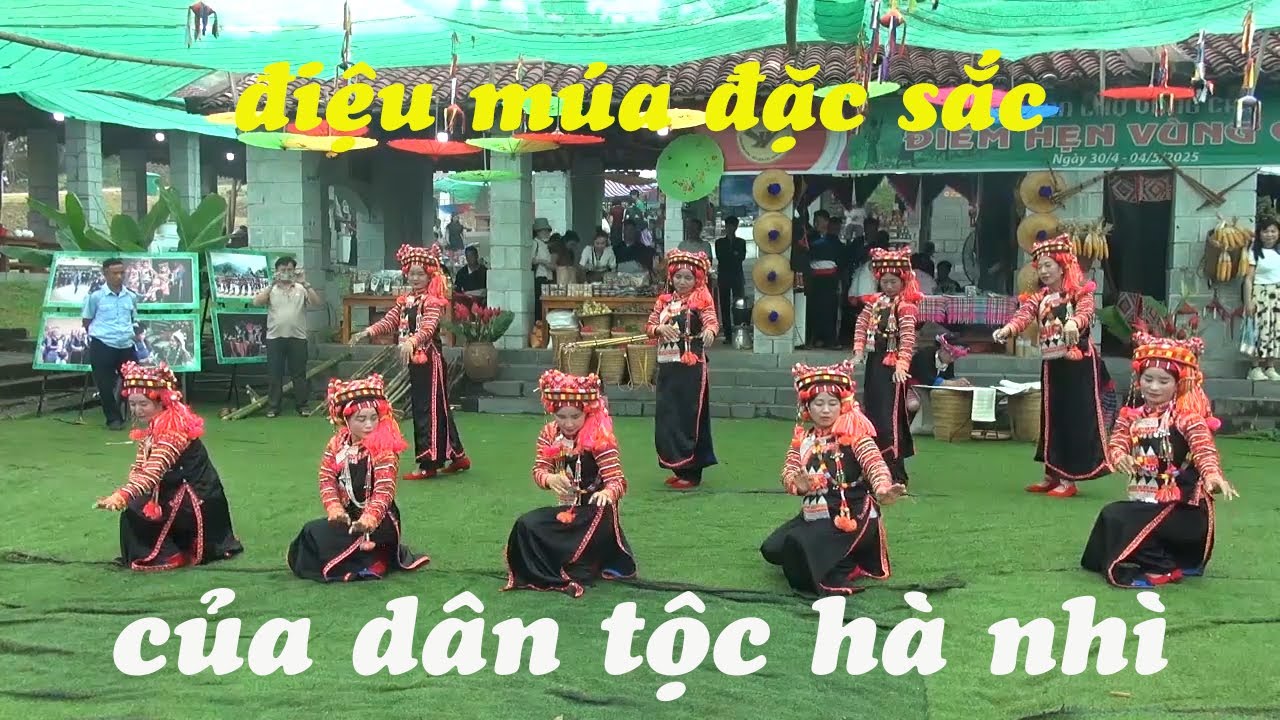 màn múa độc đáo duyên dáng hà nhì của dan tộc hà nhì mai châu  sơn la