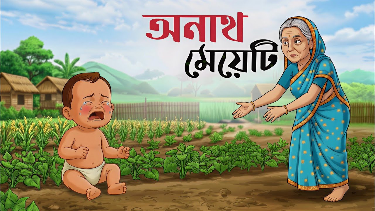 অনাথ মেয়েটি | Bengali Moral Stories Cartoon |  Rupkothar Golpo | Thakumar Jhuli Bangla Golpo