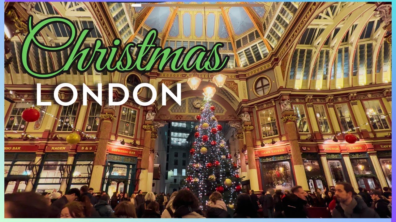 CHRISTMAS in LONDON 2025 🎄 A Cozy Walk Through Iconic Markets