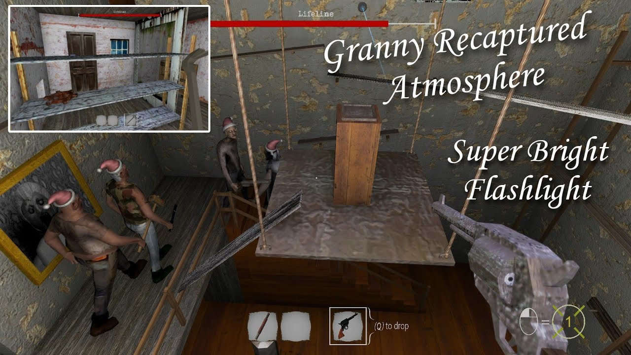 The Twins PC in Granny 1.8 Atmosphere On The Ultimate Custom Map With Super Bright Light/ Flashlight