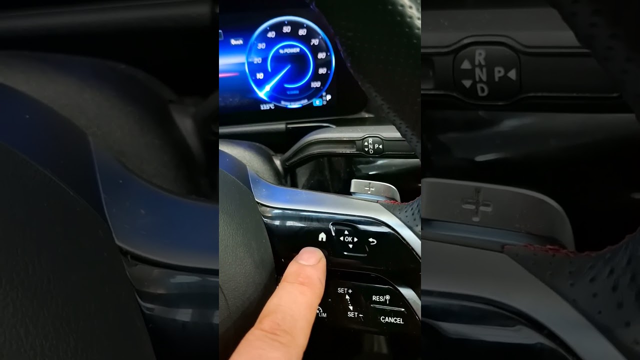 Mercedes 2024 Сброс сервисного обслуживания / Замена тормозных колодок (сенсорная кнопка)