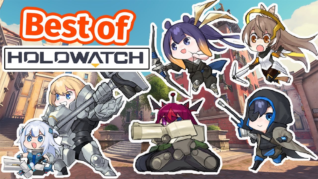 Best of Hololive EN Overwatch Collab