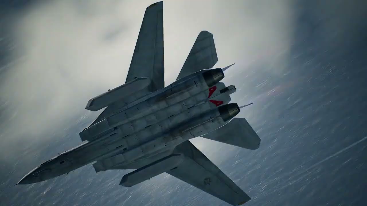 Ace Combat 7 F-14D: Riding on the Wind