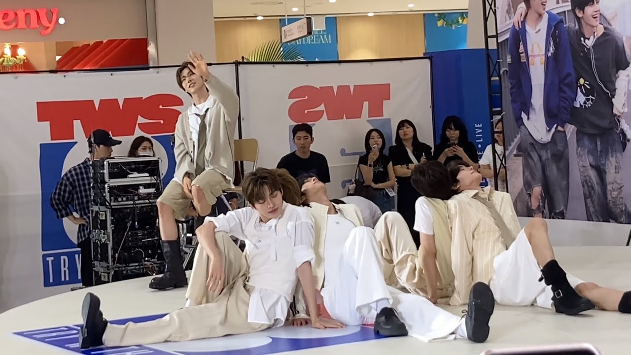 250817 TWS(투어스) 동탄 타임테라스 공개 팬싸 | 폰캠  #투어스 #마음따라뛰는건멋지지않아 