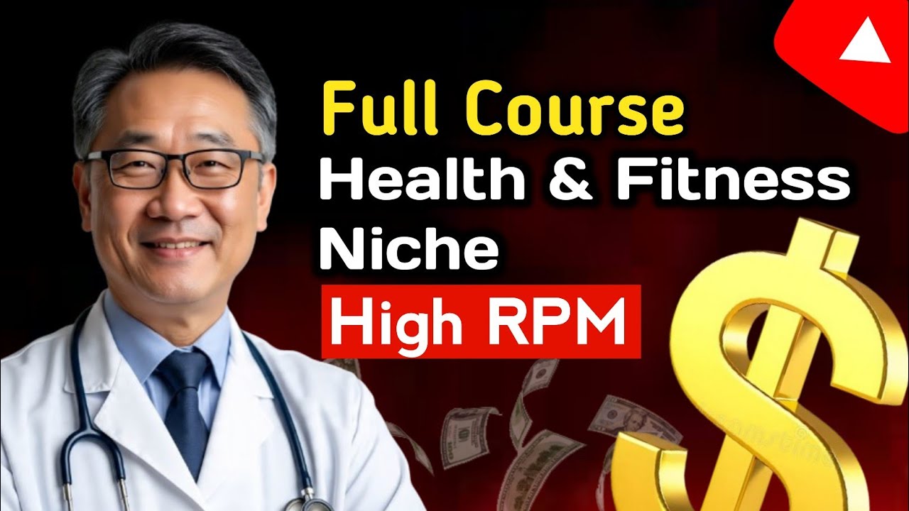 How to make a Faceless Fitness YouTube Channel ✓💸 Complete Health and Fitness Course Niche Course 