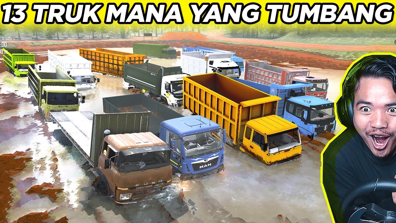 13 TRUK CHALLENGES RAMADHAN 🕌🚛 MANA JAGOANMU? - Spintires Mudrunner
