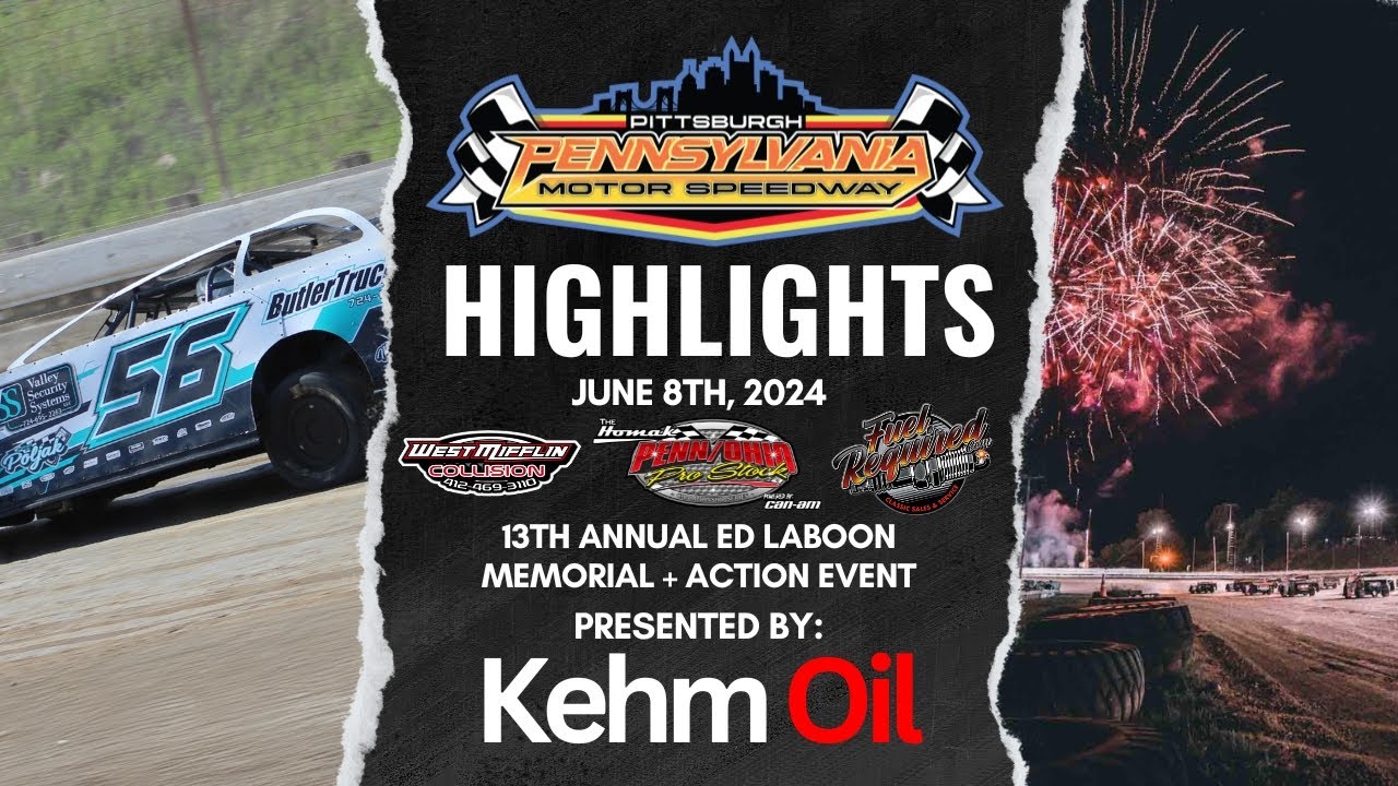 PPMS Highlights - Saturday, June 8th, 2024 - 13th Annual Ed Laboon Memorial