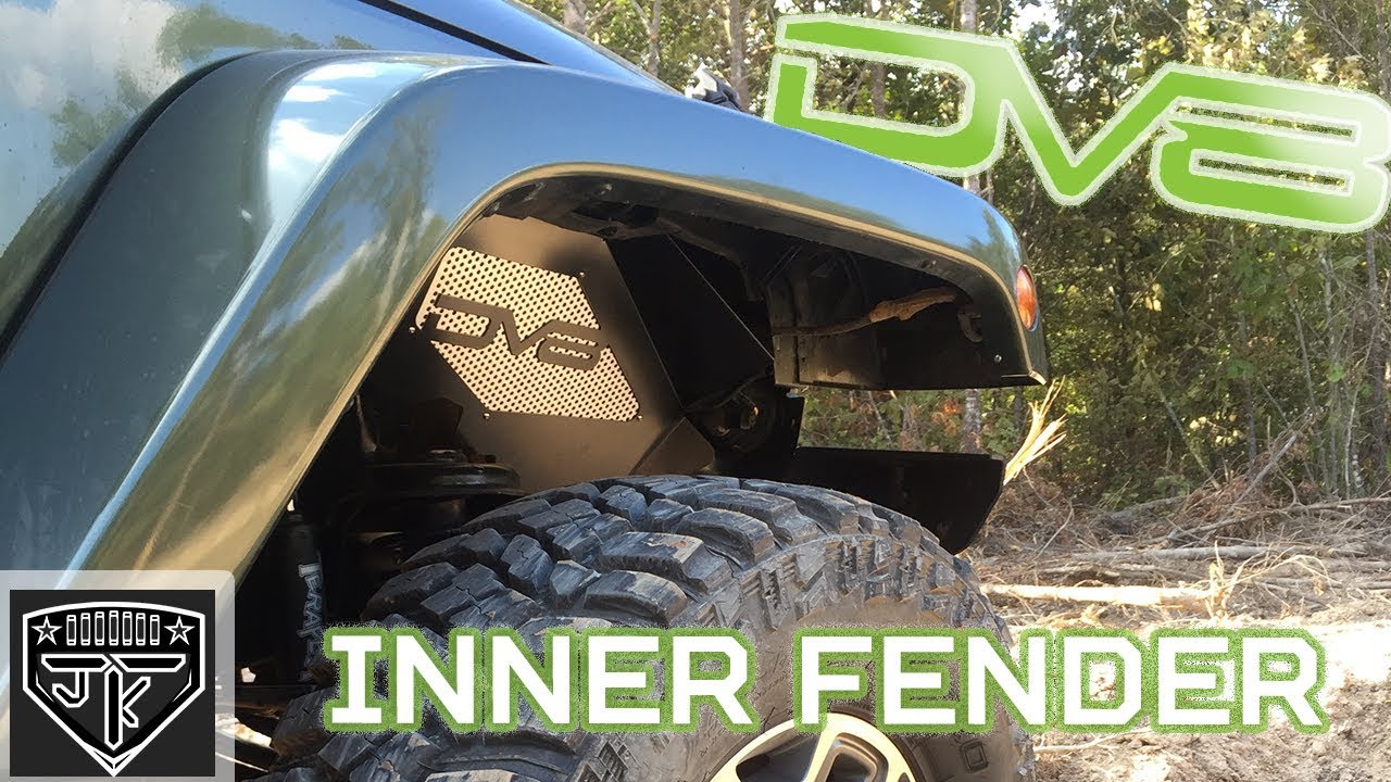 DV8 Inner Fender - INSTALL and REVIEW