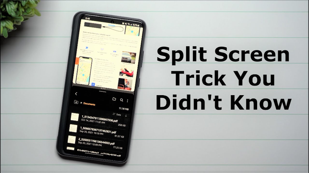 Split Screen Trick You Didn't Know