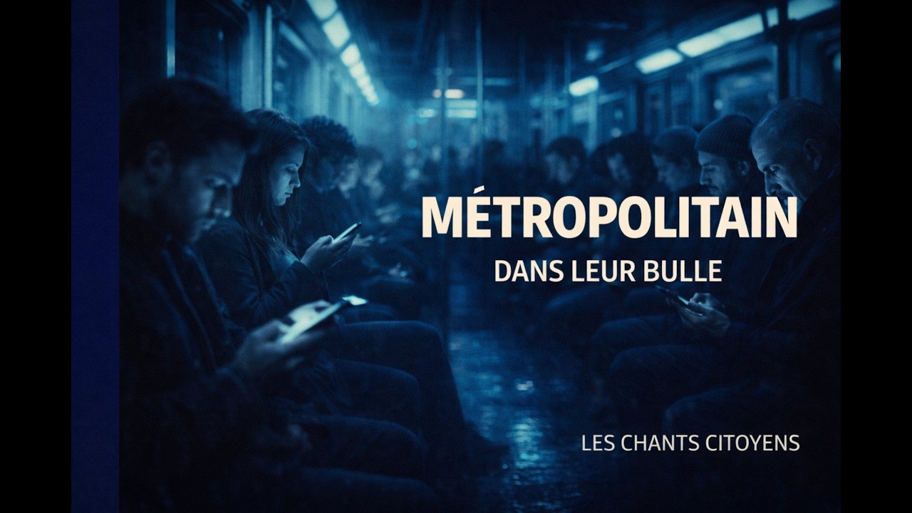 Métropolitain | Les Chants Citoyens |Une chanson sur l’indifférence ordinaire.