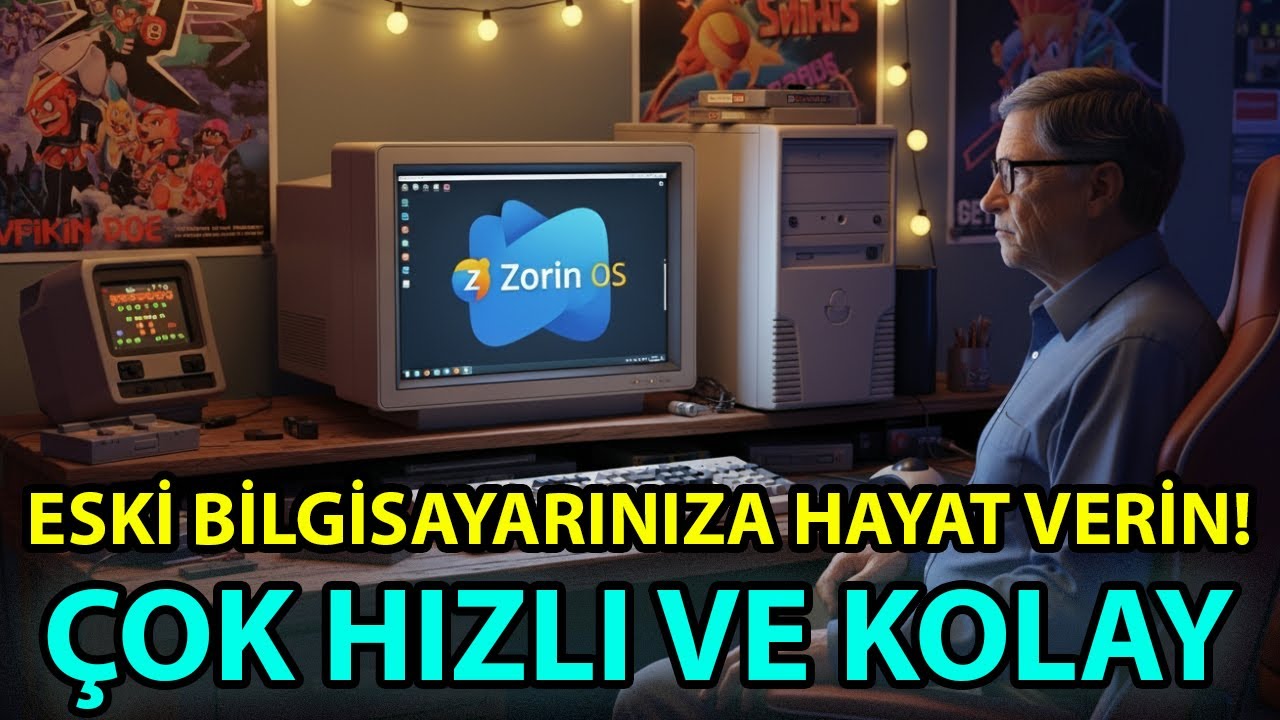 DÜNYANIN EN HIZLI İŞLETİM SİSTEMİ OLABİLİR Mİ? ESKİ BİLGİSAYARINIZ ÇÖPTEN ÇIKACAK! ZORIN OS 💻