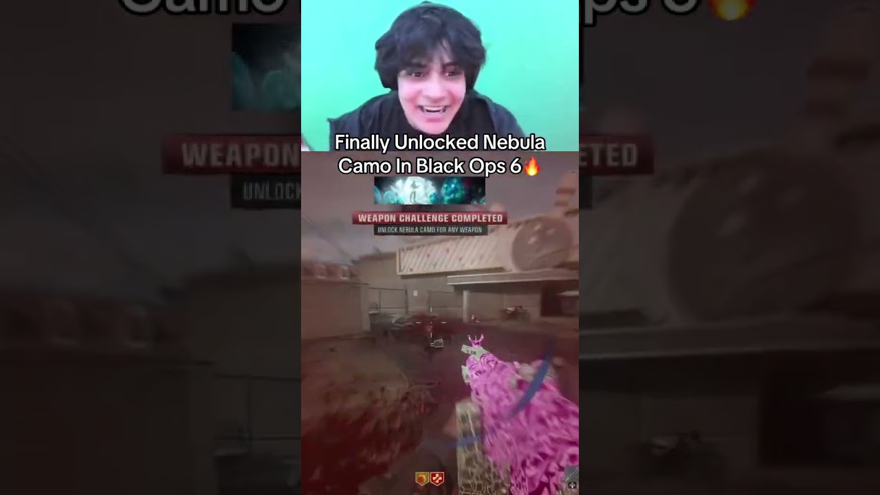 I UNLOCKED NEBULA CAMO IN BLACK OPS 6