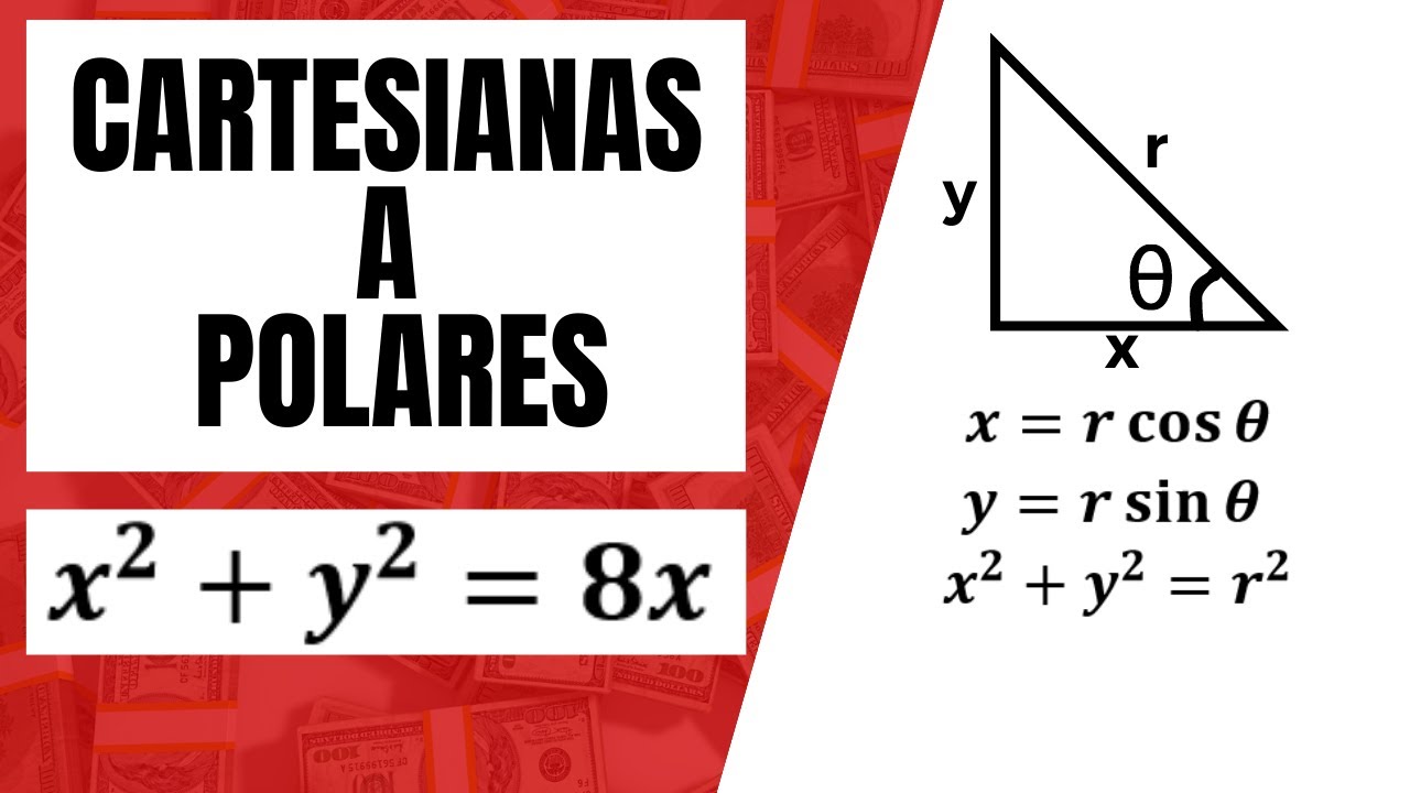 Polares | Pasar de una Ecuación Cartesiana a una Polar - Ejercicio 1