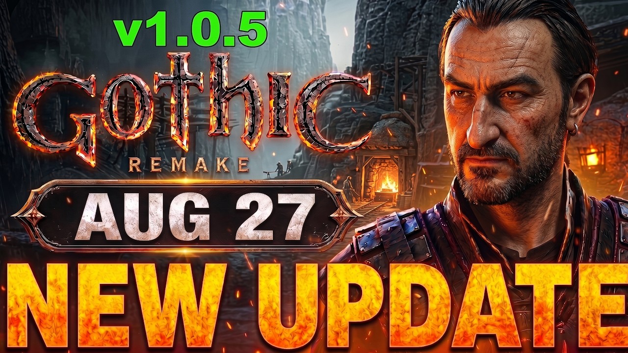 Gothic 1 Remake Update v1.0.5 Patch Fixes Major Bugs, Quests & Crashes!