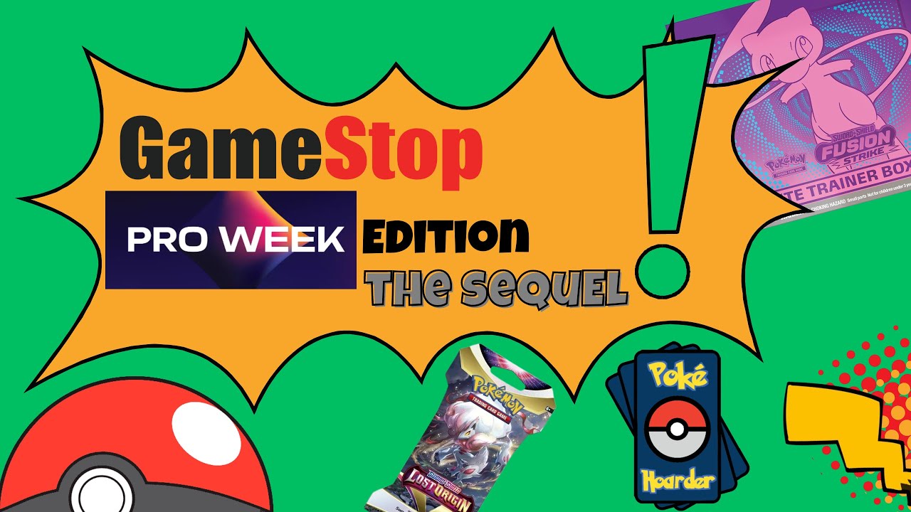 Pokémon Investing June 8th 2023! The SEQUEL to GameStop Pro Week Edition! Still some great product!