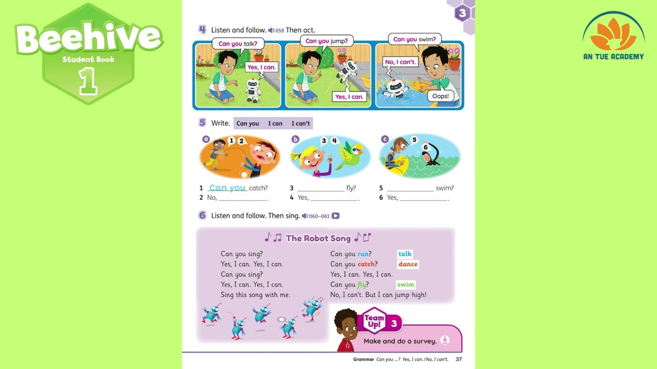 Beehive 1 - Student Book - Unit 3: Fun with friends