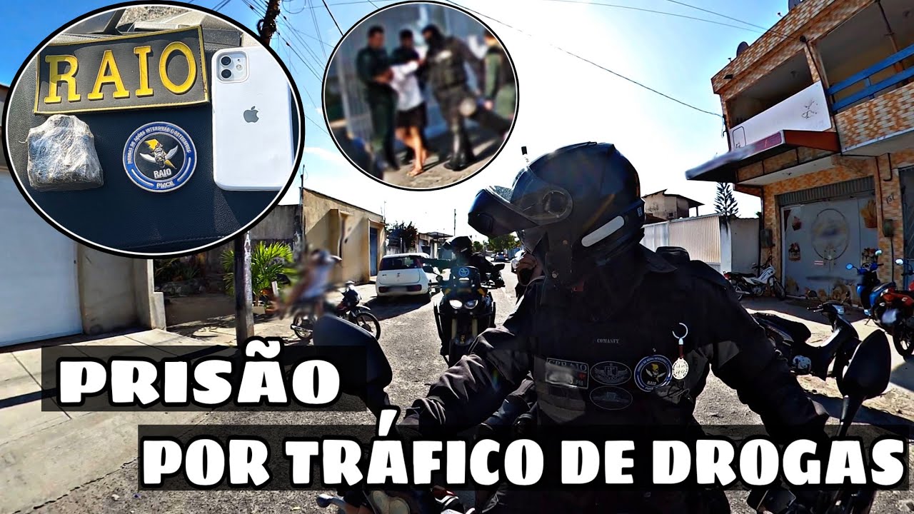 PRISÃO POR TR4FICO DE DR0G4S - CPRAIO/PMCE