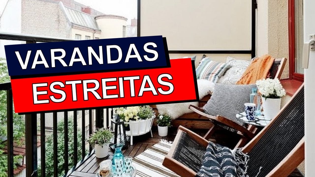 40 DICAS PARA DECORAR VARANDAS ESTREITAS COM FACILIDADE