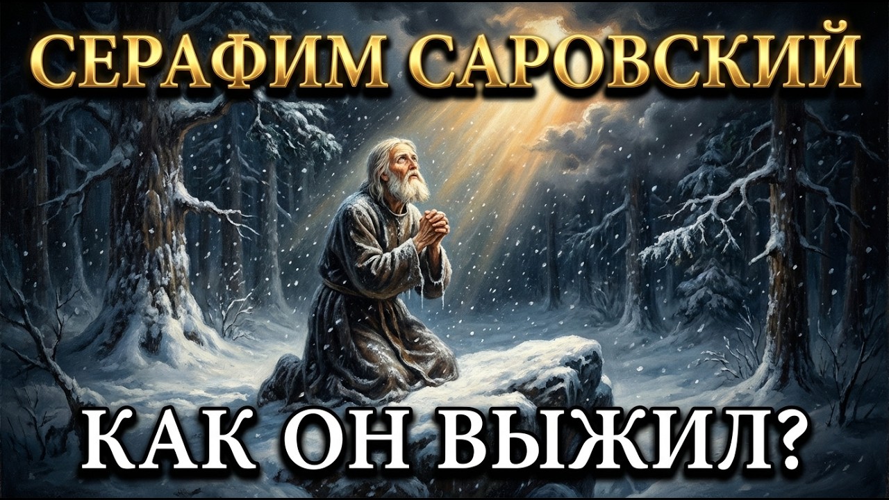 Он Стоял 1000 Дней на Камне… Подвиг Серафима Саровского