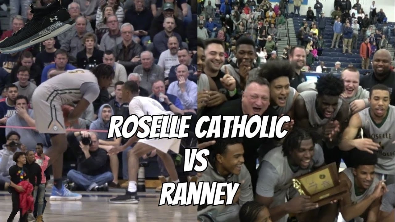 GAME OF THE YEAR! Roselle Catholic vs Ranney - Naz Reid, Alonzo Frink, Scottie Lewis! MOVIE!