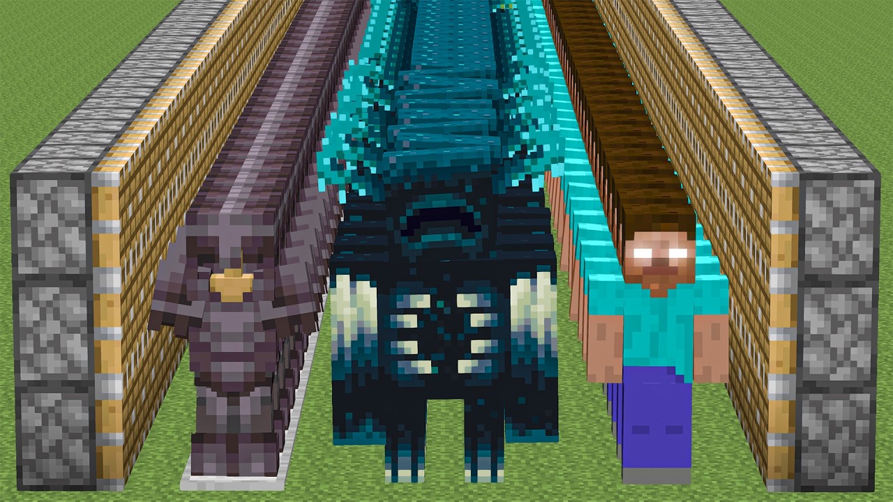 x100 wardens and HEROBRINE and x1000 netherite armor tools