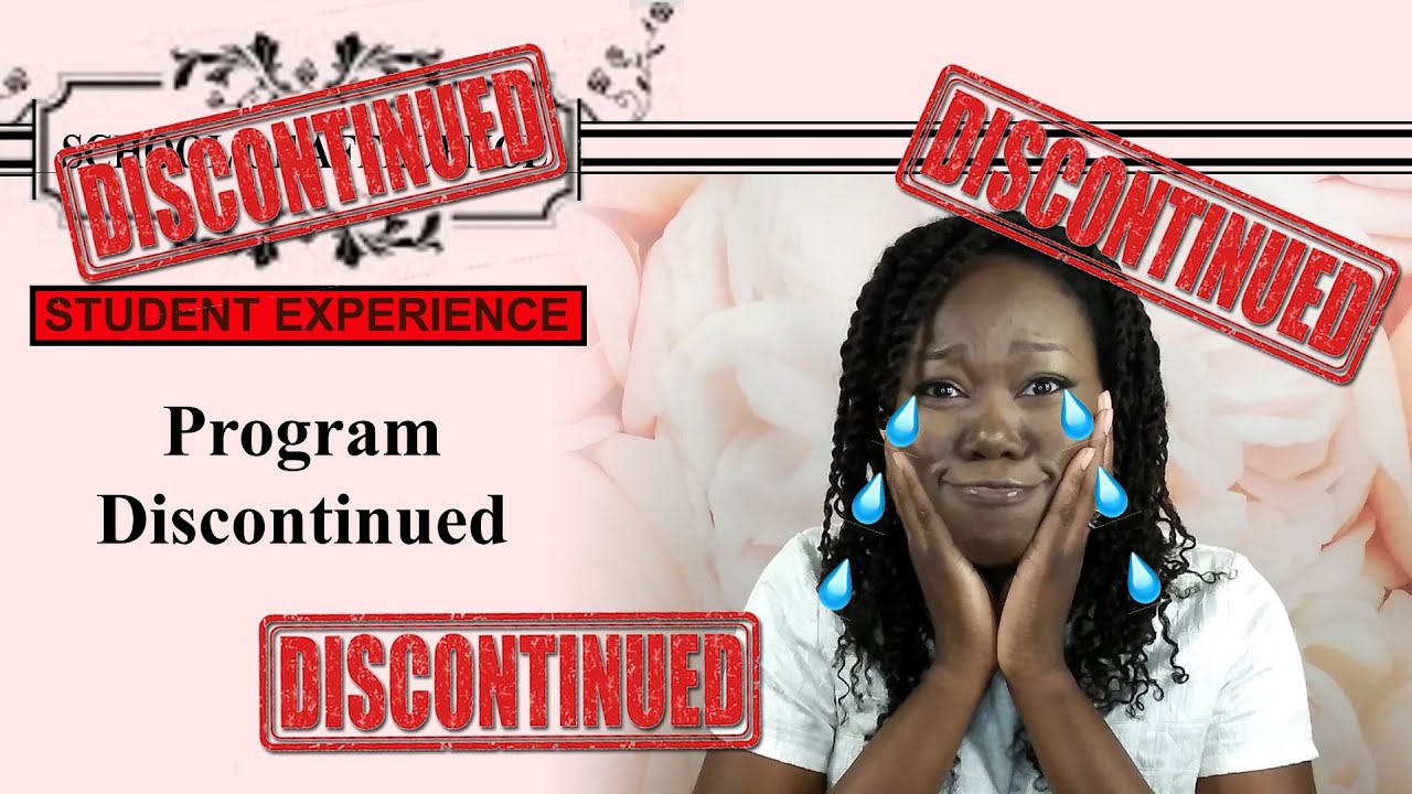 School of Affluence: Day 161: Program Discontinued