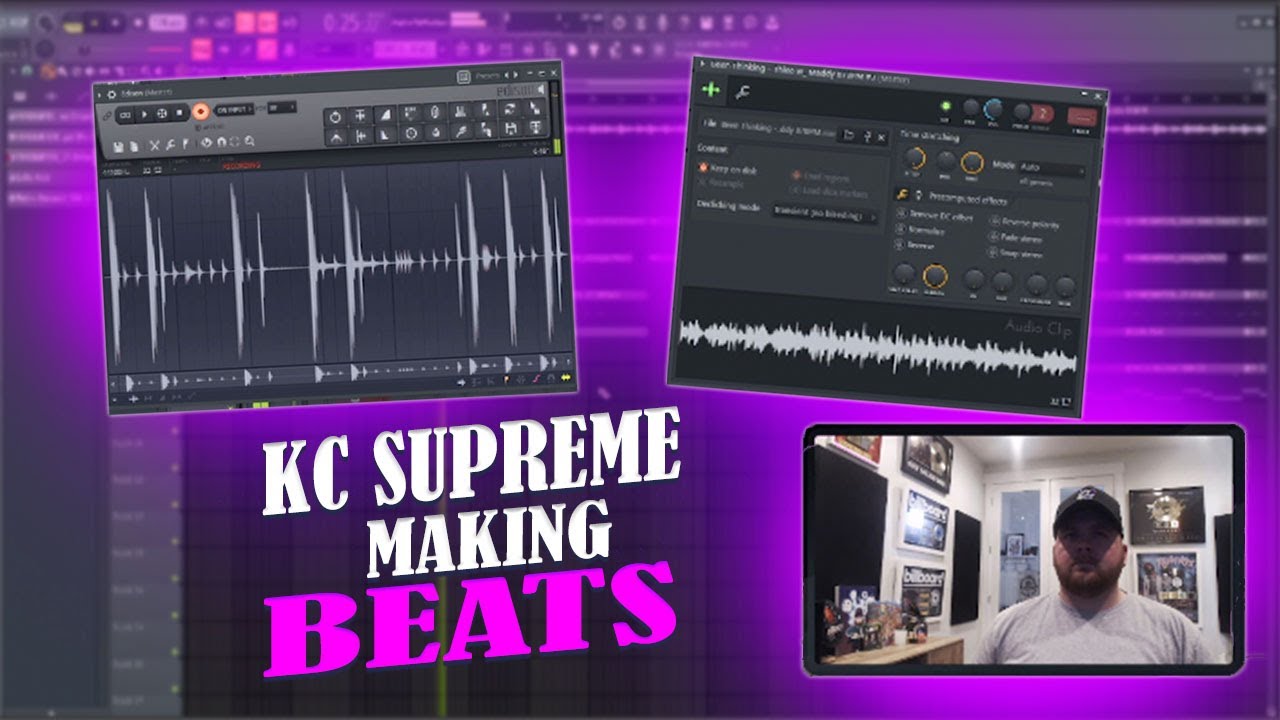 KC Supreme Making Beats With Sub Loops And Talks How He Started Making Beats [10/08/2021]