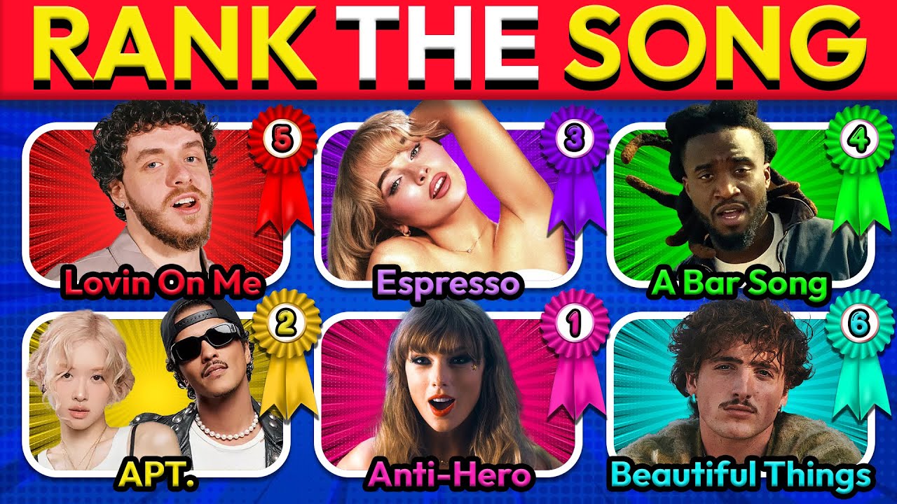 RATE THE SONG 💖 Choose Without Knowing What’s Next? | Music Quiz