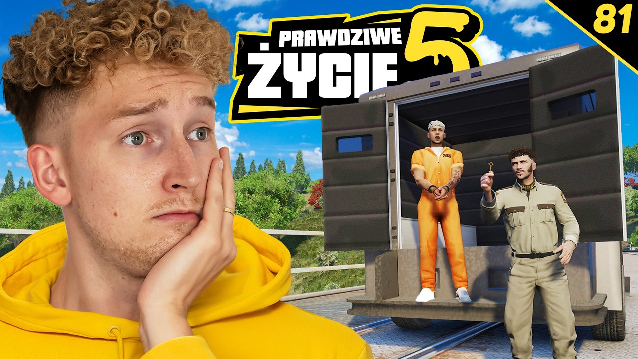 GTA V PRAWDZIWE ŻYCIE #81 POMAGA MU UCIEC! 😱 [S5]