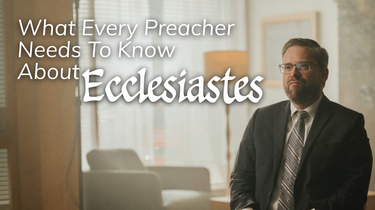What Every Preacher Needs to Know About Ecclesiastes