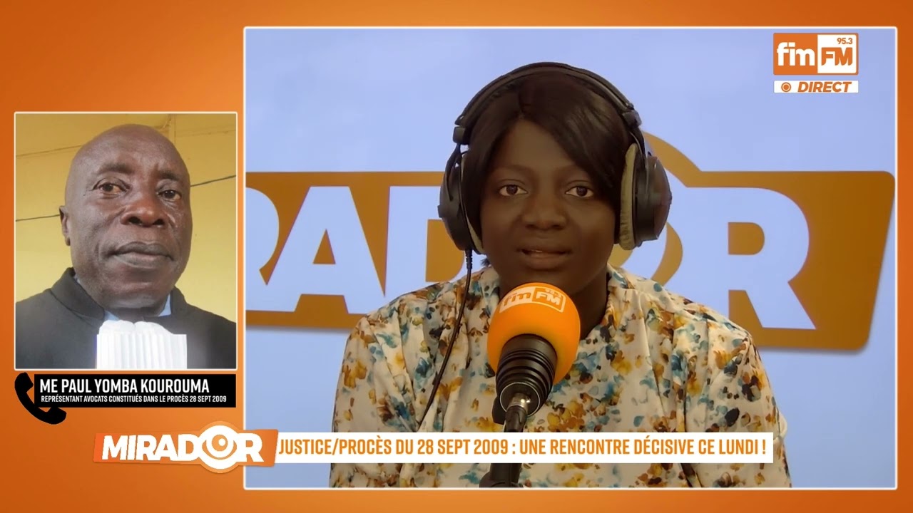 Justice/procès du 28 sept 2009 : une rencontre décisive ce lundi ! ME PAUL YOMBA KOUROUMA