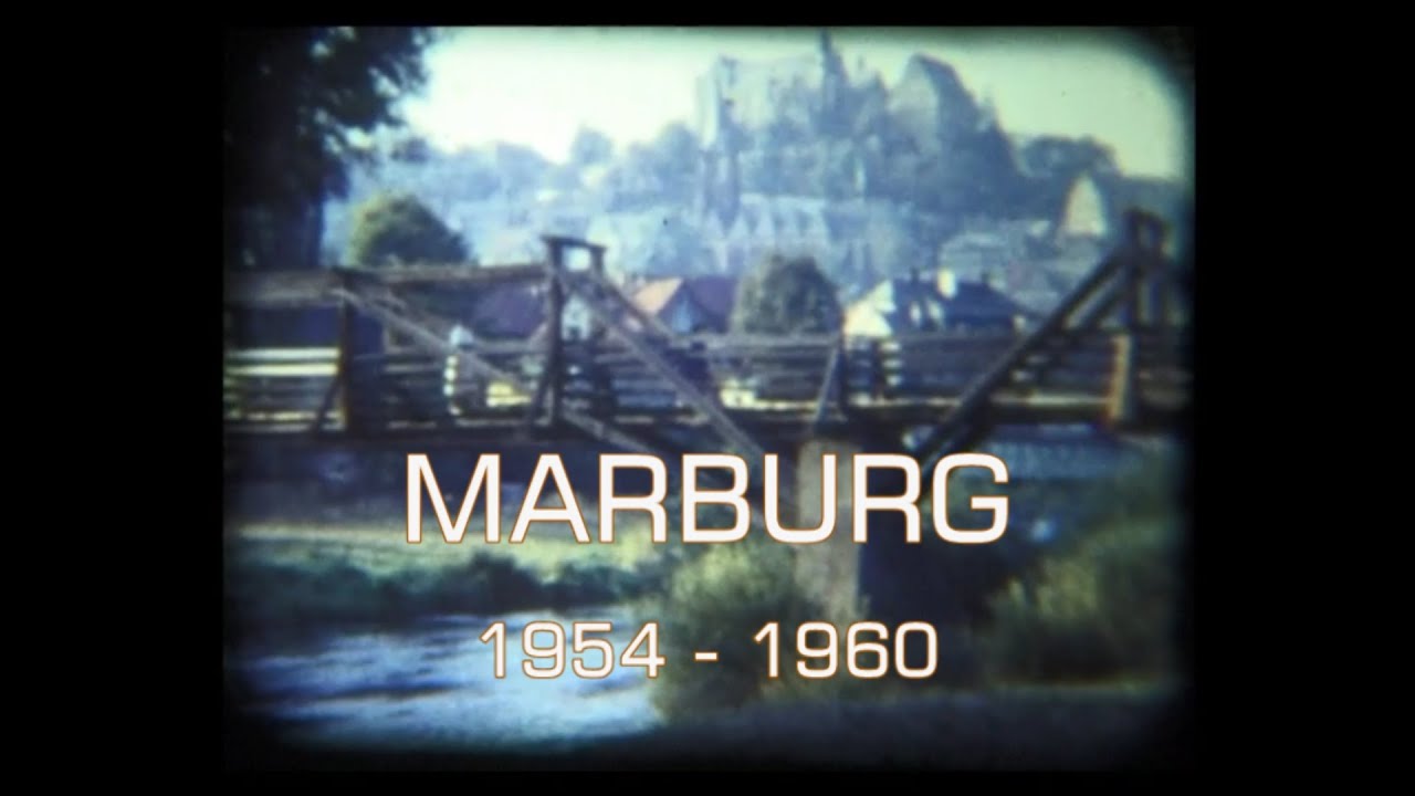 Marburg 1954 -1960 Stadtaufnahmen