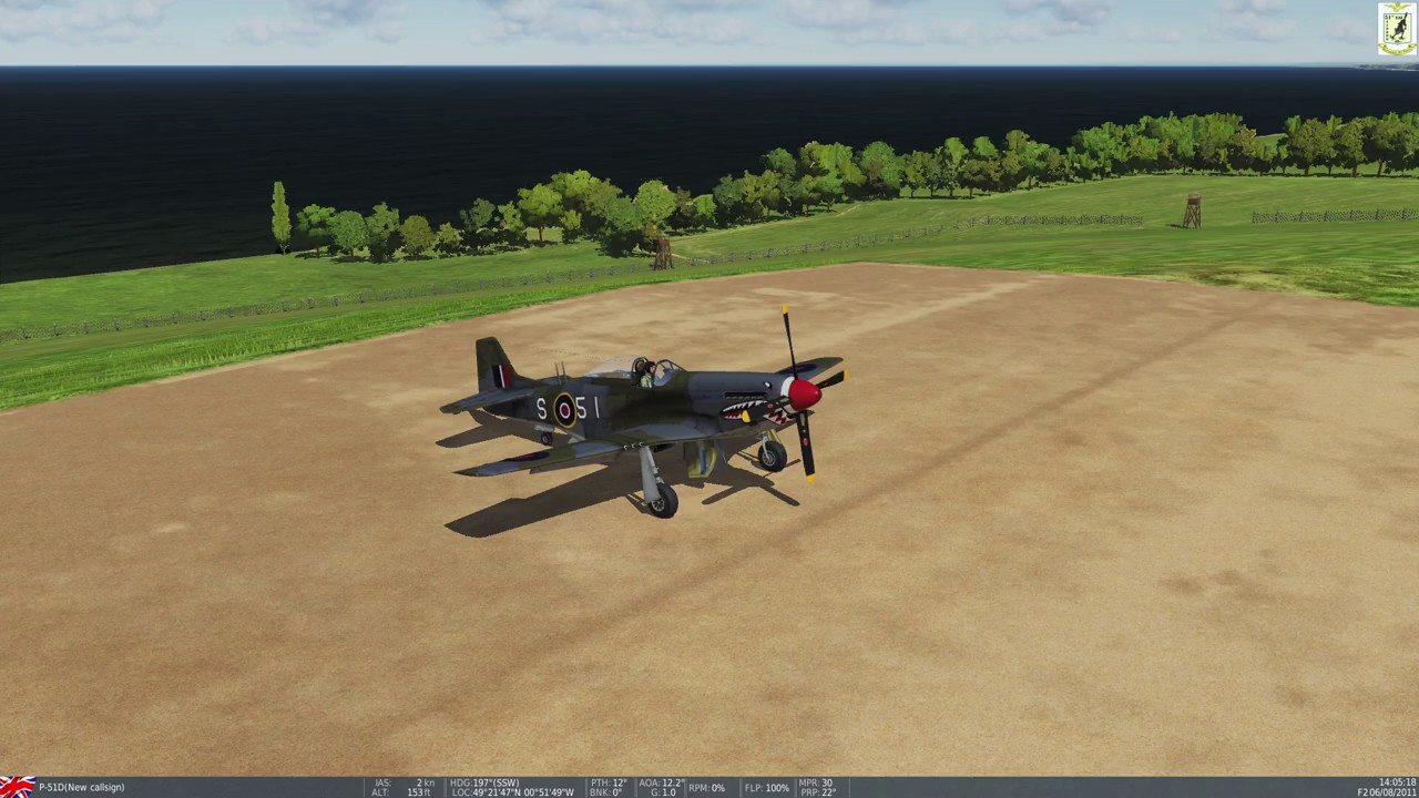 EAF51Series - DCS P51D STARTUP TUTORIAL (sub eng) ITA