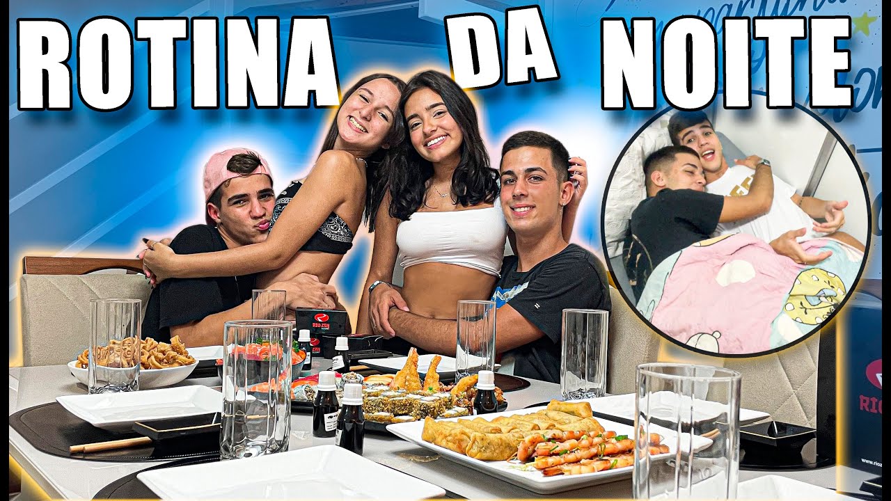 ROTINA DA NOITE EM CASAL | BELA ALMADA E RAFAEL DORMIRAM AQUI EM CASA