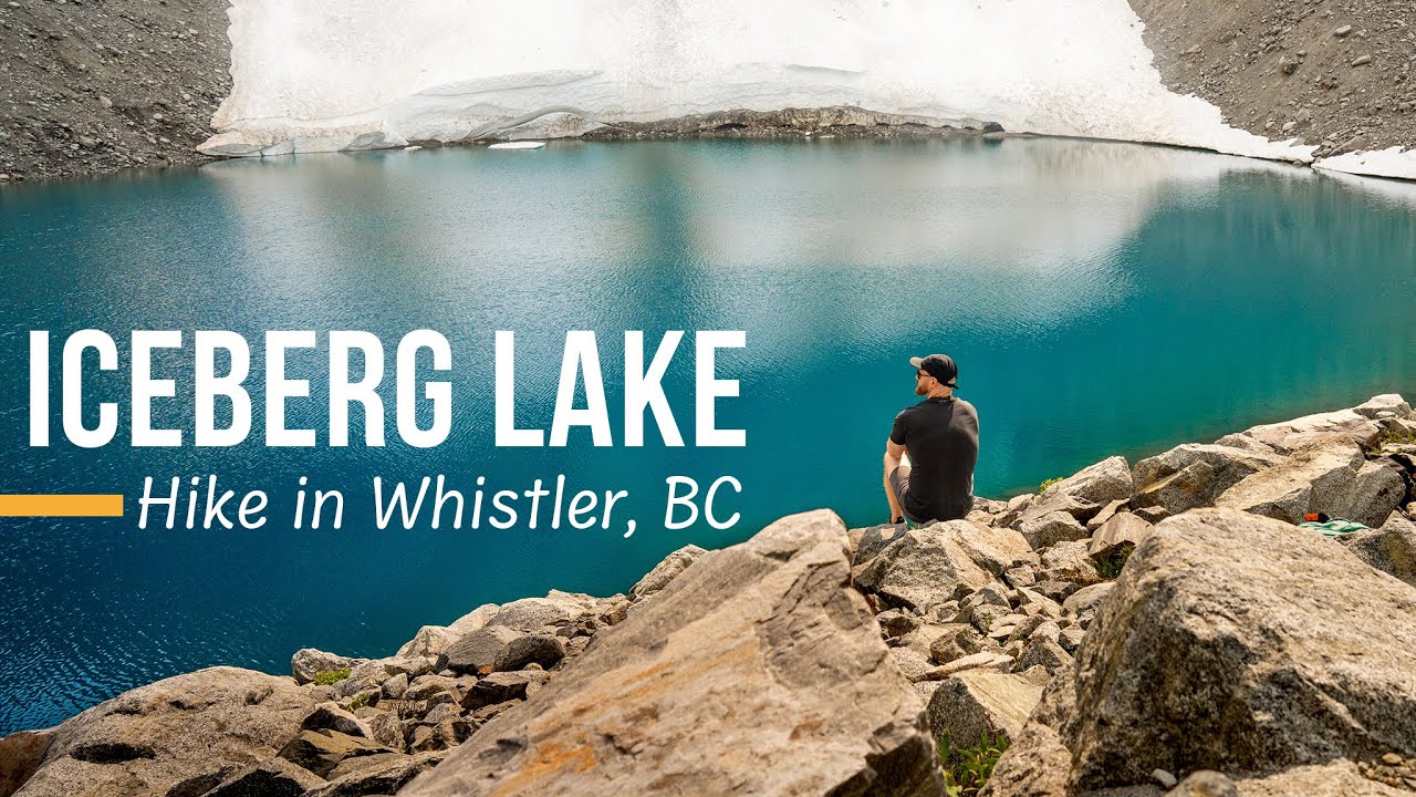 Best Whistler Hike with a swim in the crystal blue Iceberg Lake | Shot on iPhone 15 Pro Max