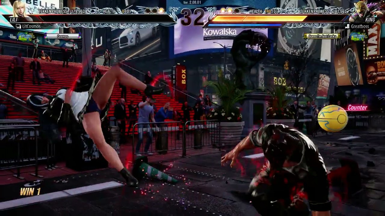 Leather jacket LILI VS SLICK KING